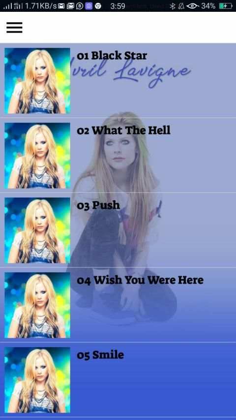 Avril Lavigne Full Album Collection screenshot 2