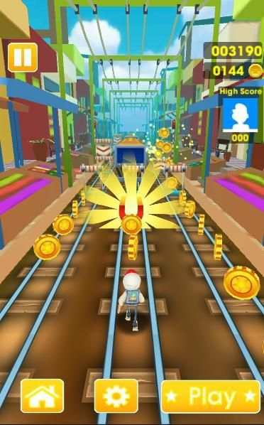 New Subway Surf Bus Rush 3D screenshot 7