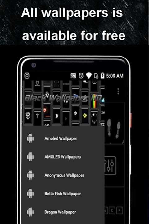Dark Wallpapers HD screenshot 2