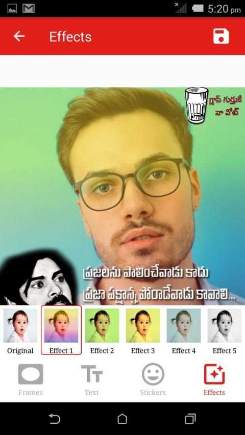 Janasena DP Maker - Photo Frames स्क्रीनशॉट 5