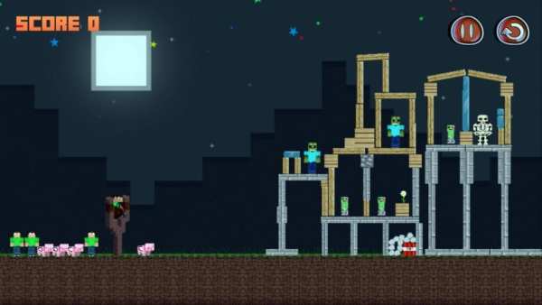 Herobrine vs Mob Craft PE Free screenshot 9