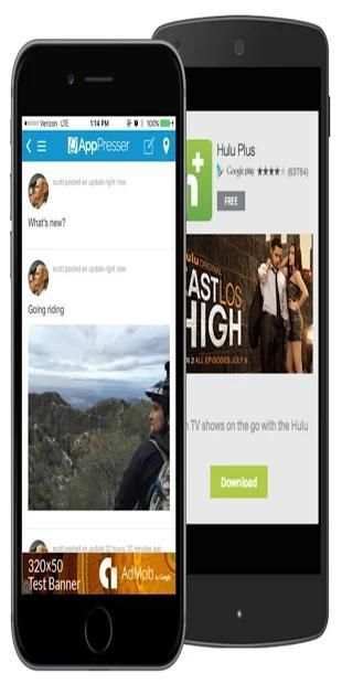 admob screenshot 1