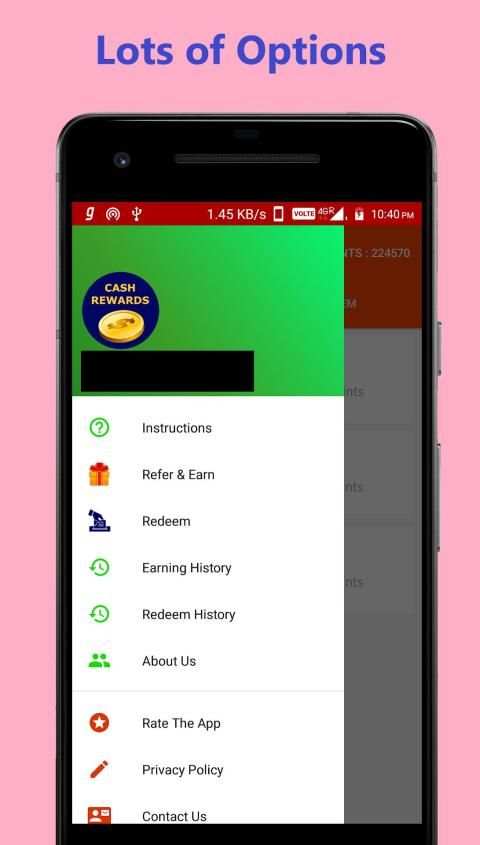 Cash Rewards App screenshot 1