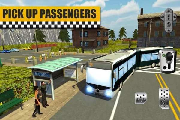 Bus & Taxi Driving Simulator स्क्रीनशॉट 15