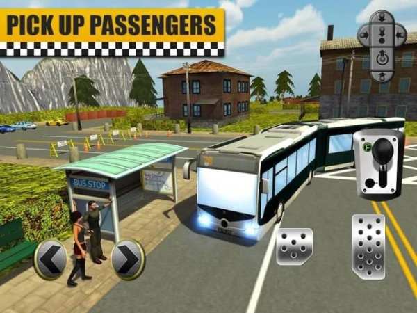 Bus & Taxi Driving Simulator स्क्रीनशॉट 10