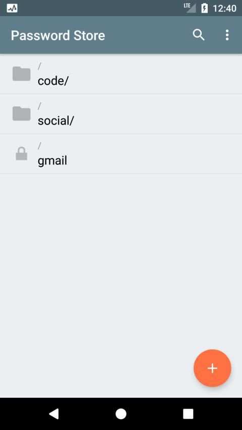 Password Store screenshot 3