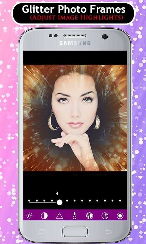 Glitter Photo frames Effects Filter Editor स्क्रीनशॉट 4