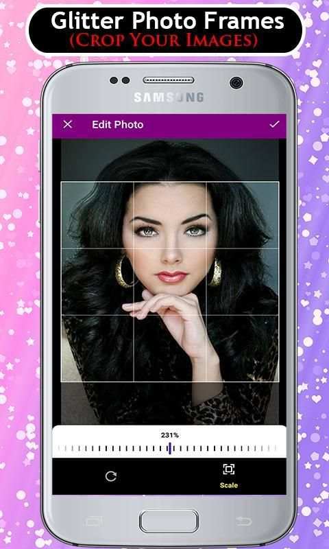 Glitter Photo frames Effects Filter Editor स्क्रीनशॉट 8