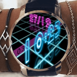 ikon Grid Clock Skin