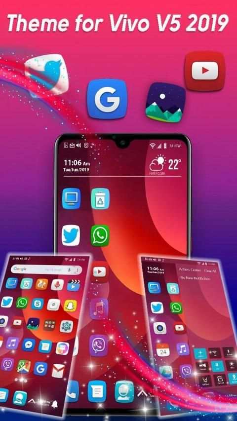 Vivo V9,V5 Theme 2019 screenshot 4