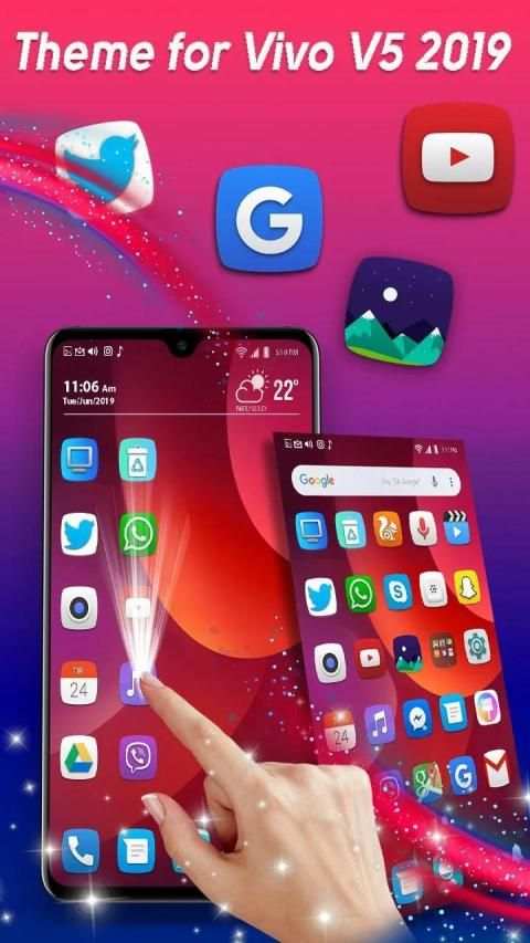 Vivo V9,V5 Theme 2019 screenshot 3