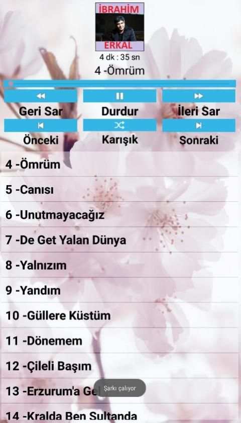 İbrahim Erkal Şarkıları(İnternetsiz) скриншот 3