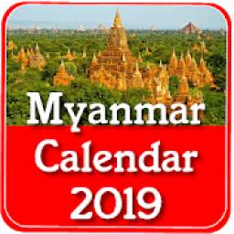 Myanmar Calendar 2019