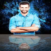 फोटो परावर्तन-जल प्रभाव परावर्तन