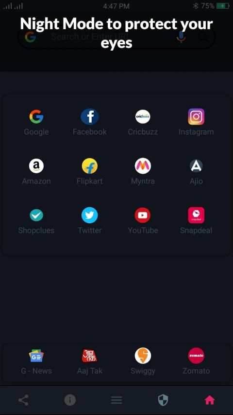 Etor Browser screenshot 1