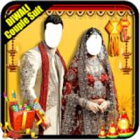 Diwali Couple Photo Suit on 9Apps