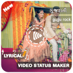 ikon Gujarati Photo Lyrical Video Status Maker