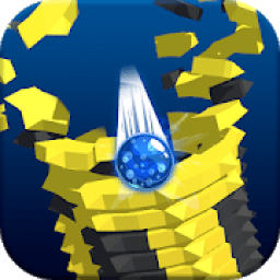 Stack Blast Ball 3D : Blast through platforms आइकन