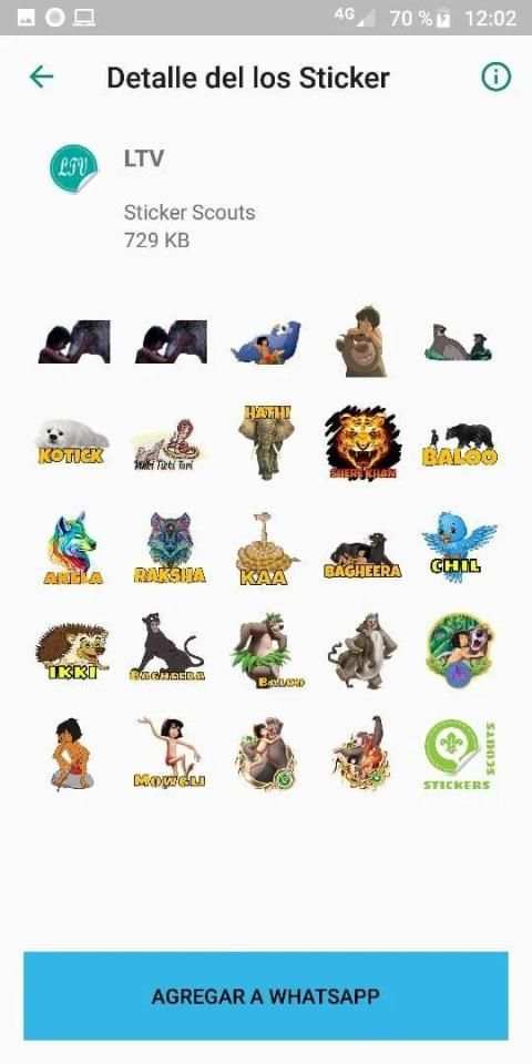Stickers Scouts - WhatsApp - WAStickerApps screenshot 5
