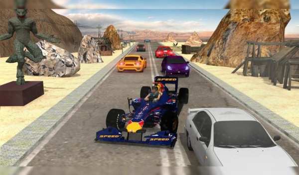 Formula One Car Traffic Racing screenshot 6