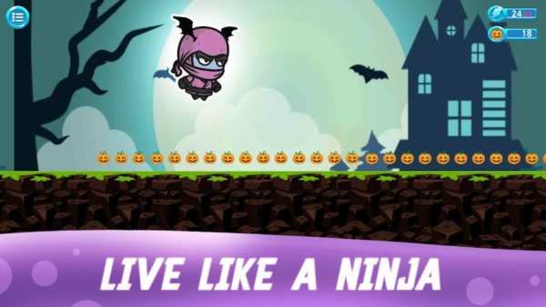 Super Ninja Vampirina Run screenshot 4