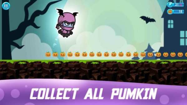 Super Ninja Vampirina Run screenshot 2