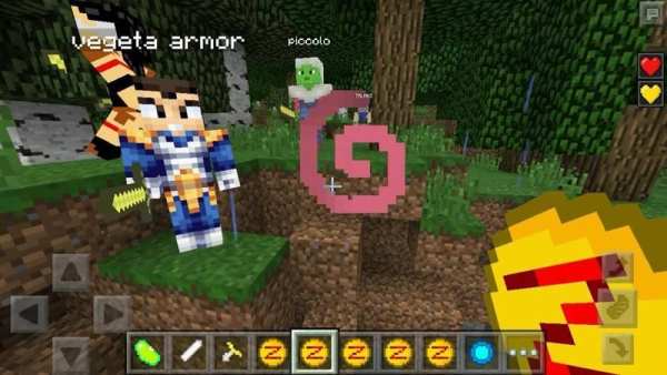 Saiyan Mod for Minecraft स्क्रीनशॉट 1
