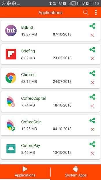 Andro Share : Share via Bluetooth, Email स्क्रीनशॉट 4