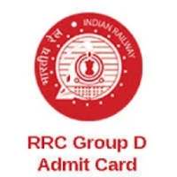 RRb Admit card
