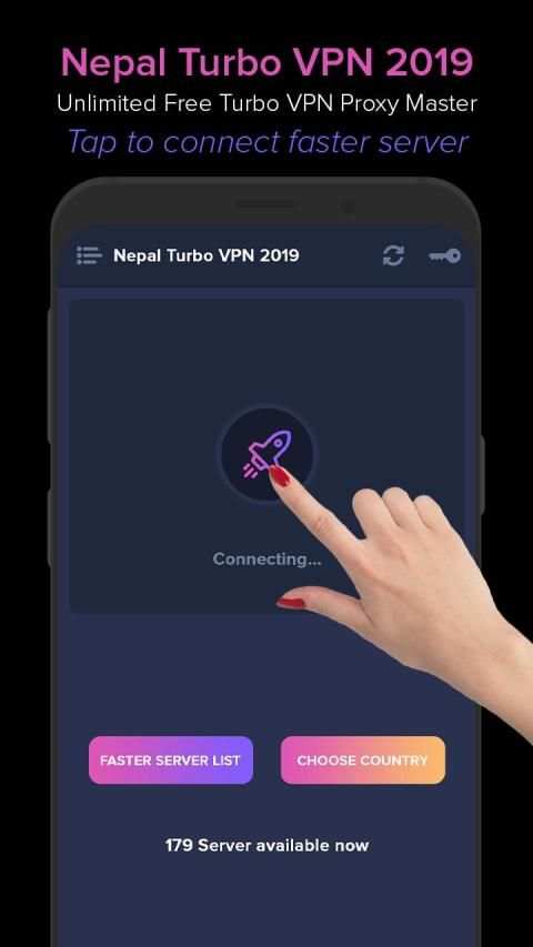 Nepal VPN 2019 - Unlimited Free VPN Proxy Master screenshot 4