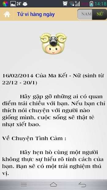 ► Tu vi 2019 - Tu vi tron doi screenshot 10