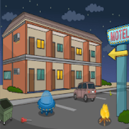 ikon Spaceship With Alien