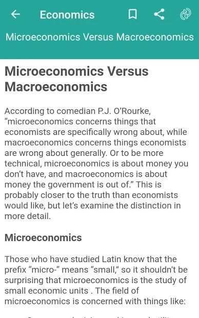 Basic Economics screenshot 1