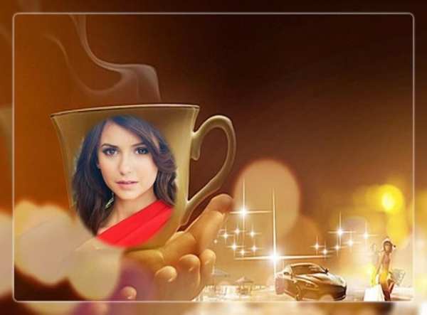 Hot Coffee Mug HD Photo Designer Frames screenshot 6