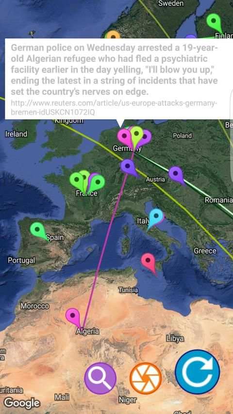 News Map screenshot 5