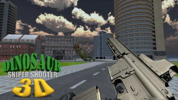 Dinosaur Sniper Shooter 3D screenshot 1
