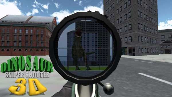 Dinosaur Sniper Shooter 3D screenshot 3