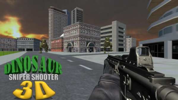 Dinosaur Sniper Shooter 3D screenshot 4