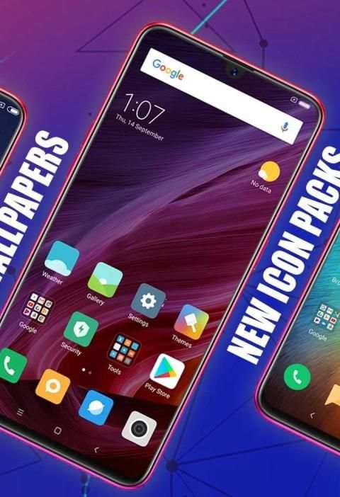 Xiaomi Redmi Note 7 Launcher, Mi Note 7 Pro theme screenshot 3