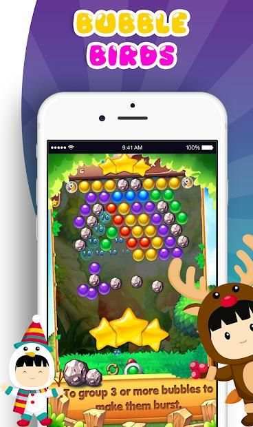 Bubble Birds Shooter Casual screenshot 1