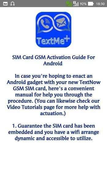 Guide Free Text Now Me Plus & Calling Tips screenshot 1