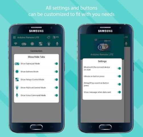 Arduino Remote LITE (Bluetooth & Wifi) स्क्रीनशॉट 9