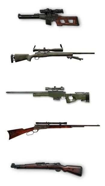 PUBG Top 5 Sniper Guns स्क्रीनशॉट 1