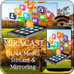 Screen Mirroring with TV: Miracast आइकन