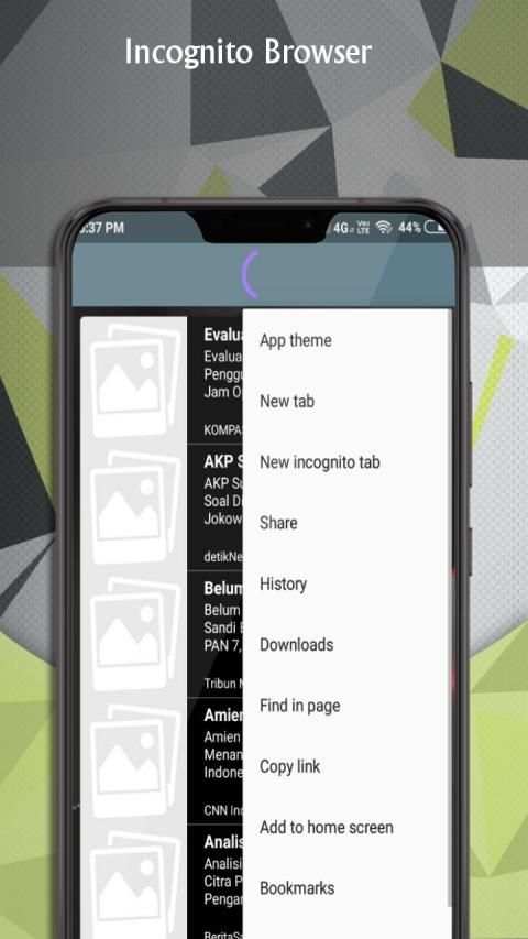 Private Browser 2k19 - A privacy concerned broswer screenshot 1