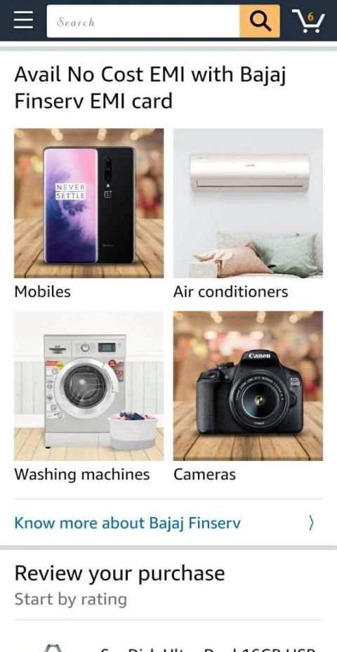 Shopping AMZN mediandshop screenshot 3
