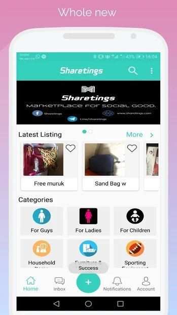 Sharetings स्क्रीनशॉट 1