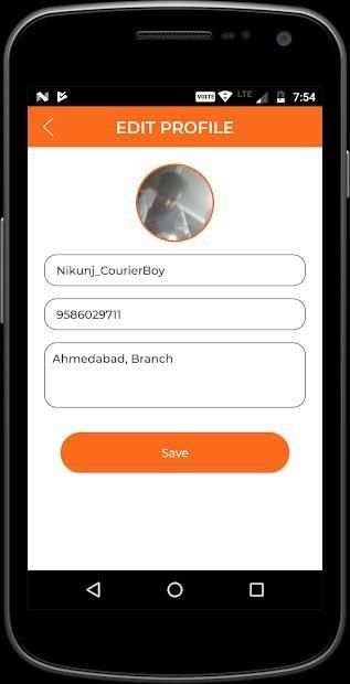 HP Courier Boy App स्क्रीनशॉट 2