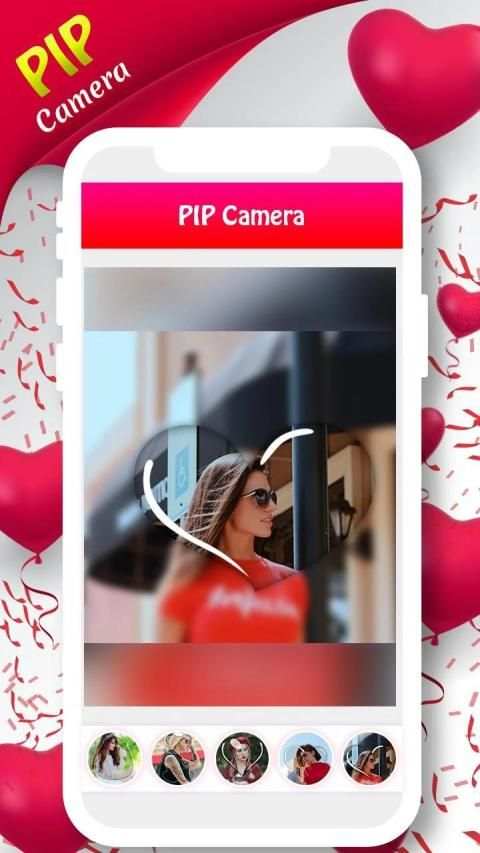 PIP Camera Pro - PIP Cam Photo Editor स्क्रीनशॉट 2