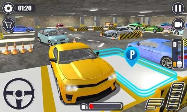 Realistic Auto Car parking Dr. Driving Sim 2019 स्क्रीनशॉट 4
